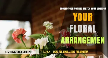 Harmonizing Home Decor: Votives, Linen, and Florals in Perfect Sync