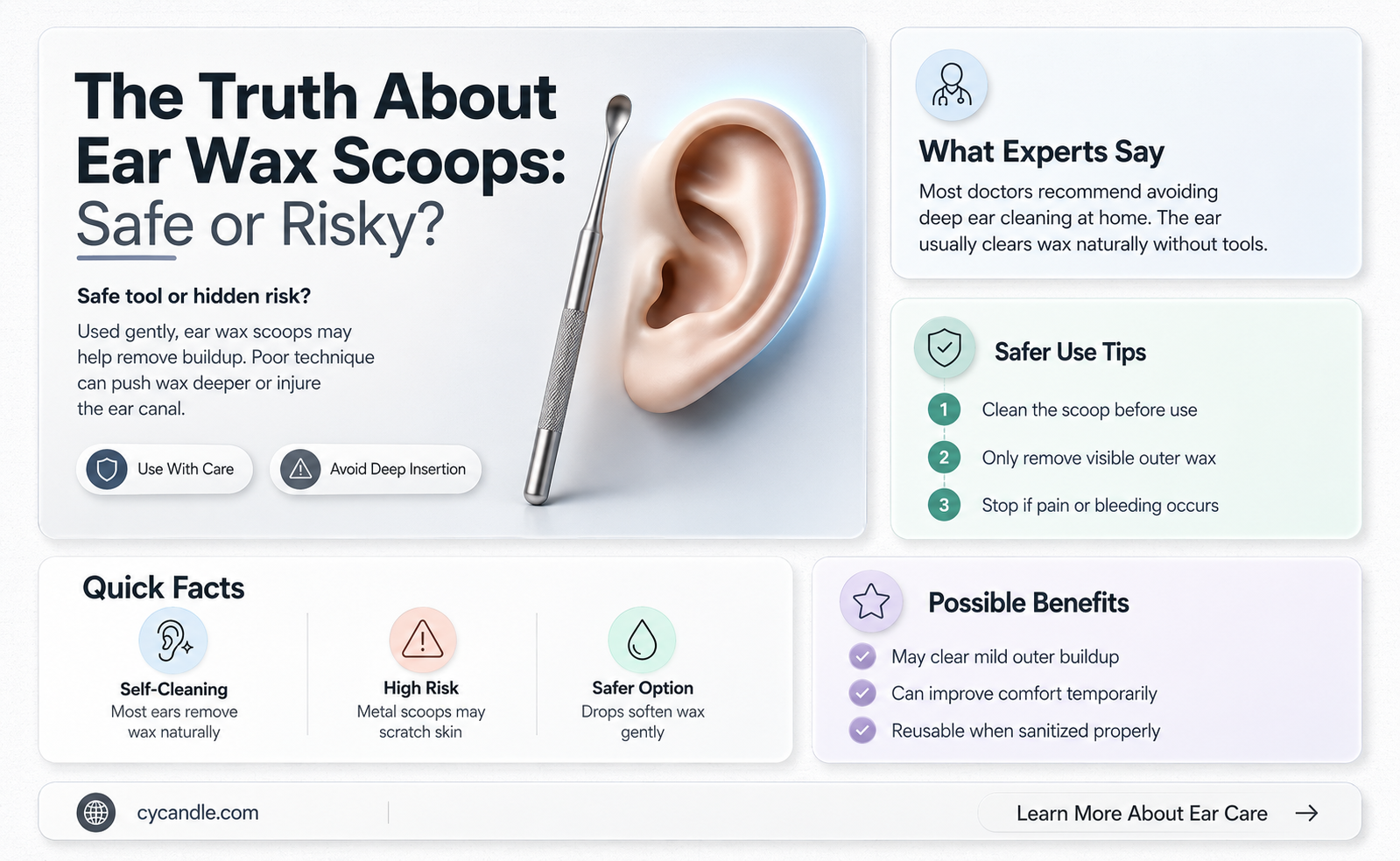 are ear wax scoops safe
