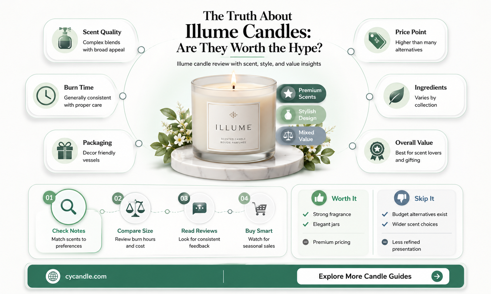 are illume candles good