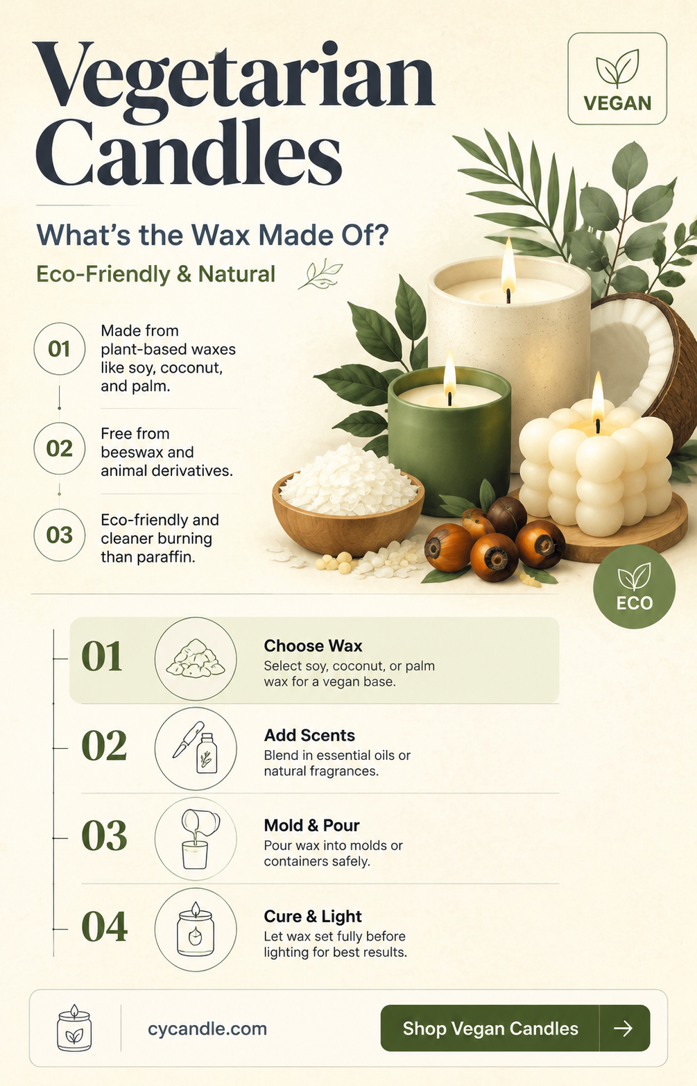 are candles vegetarian