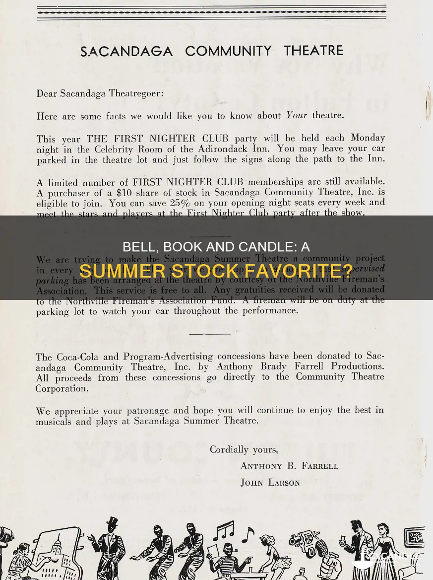 was bell book and candle a popular summer stock play