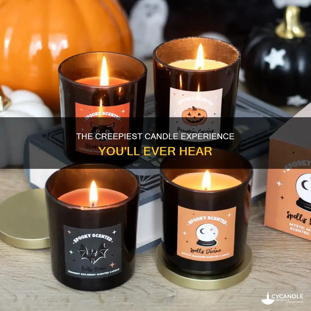 was creeped out candle