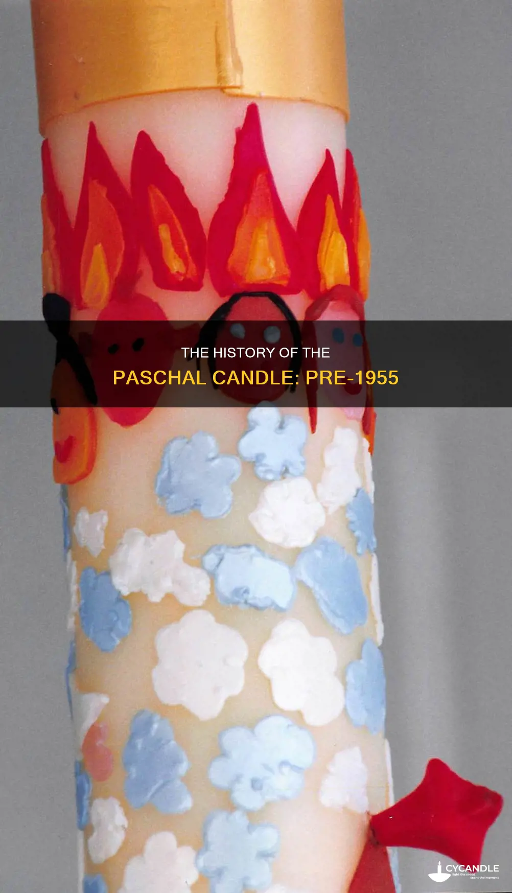 was there a paschal candle before 1955