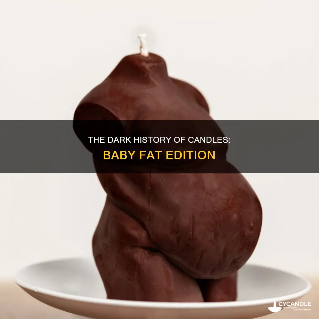 were candles made of baby fat