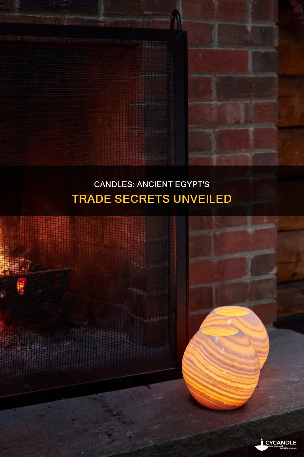 were candles traded from ancient egypt