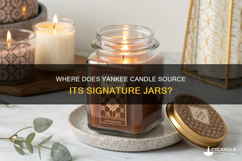 were does yankee candle purchase there jars