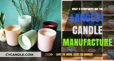 Biggest Candle Manufacturers: Top 5 Companies