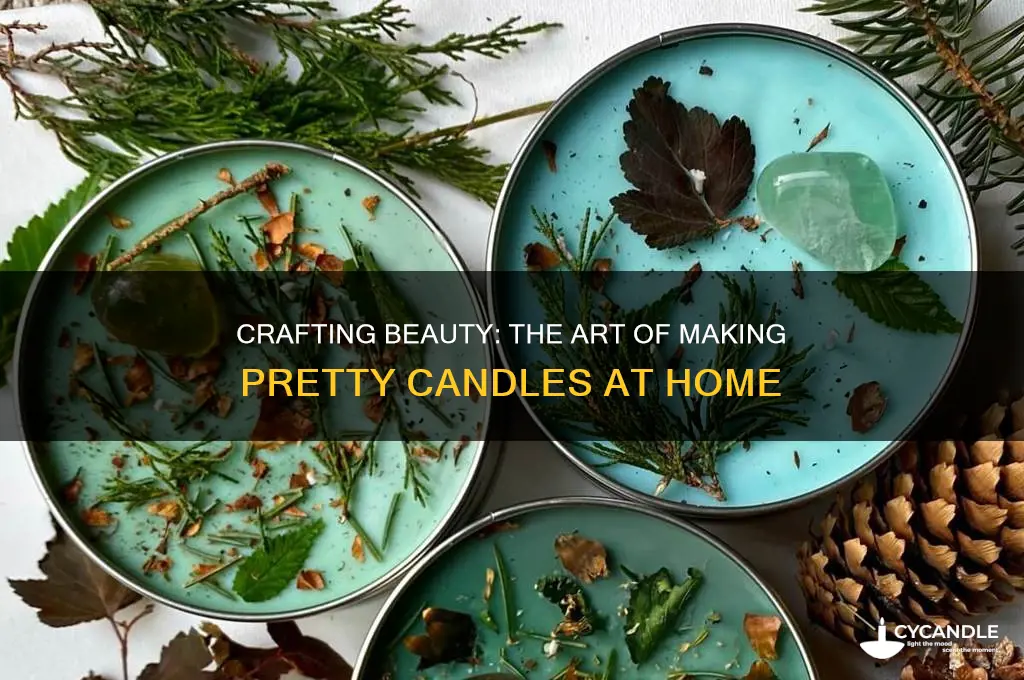 what a pretty candles you make