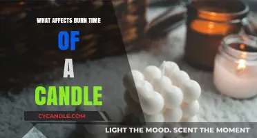 Factors Influencing Candle Burn Time: A Comprehensive Guide