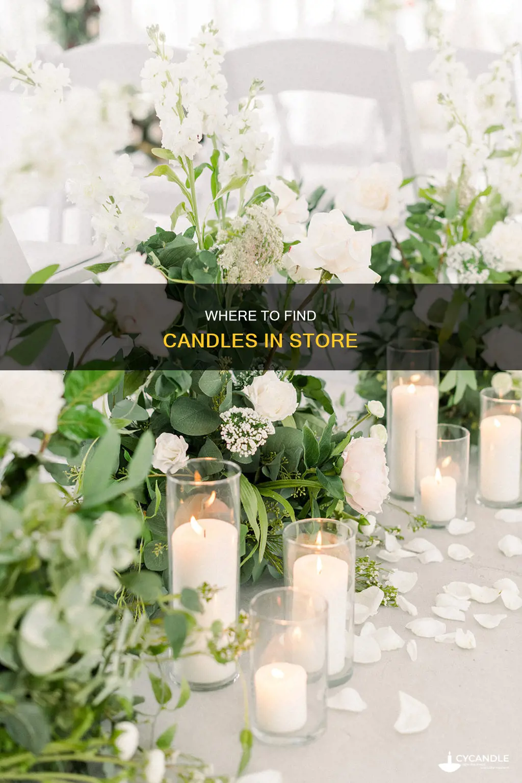 what aisle are candles in