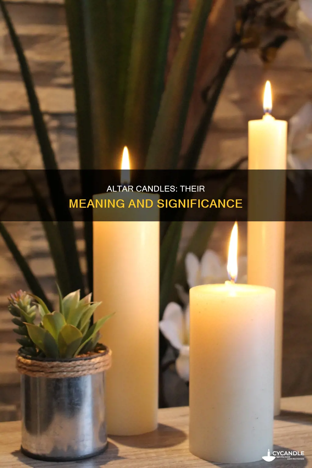 what are altar candles