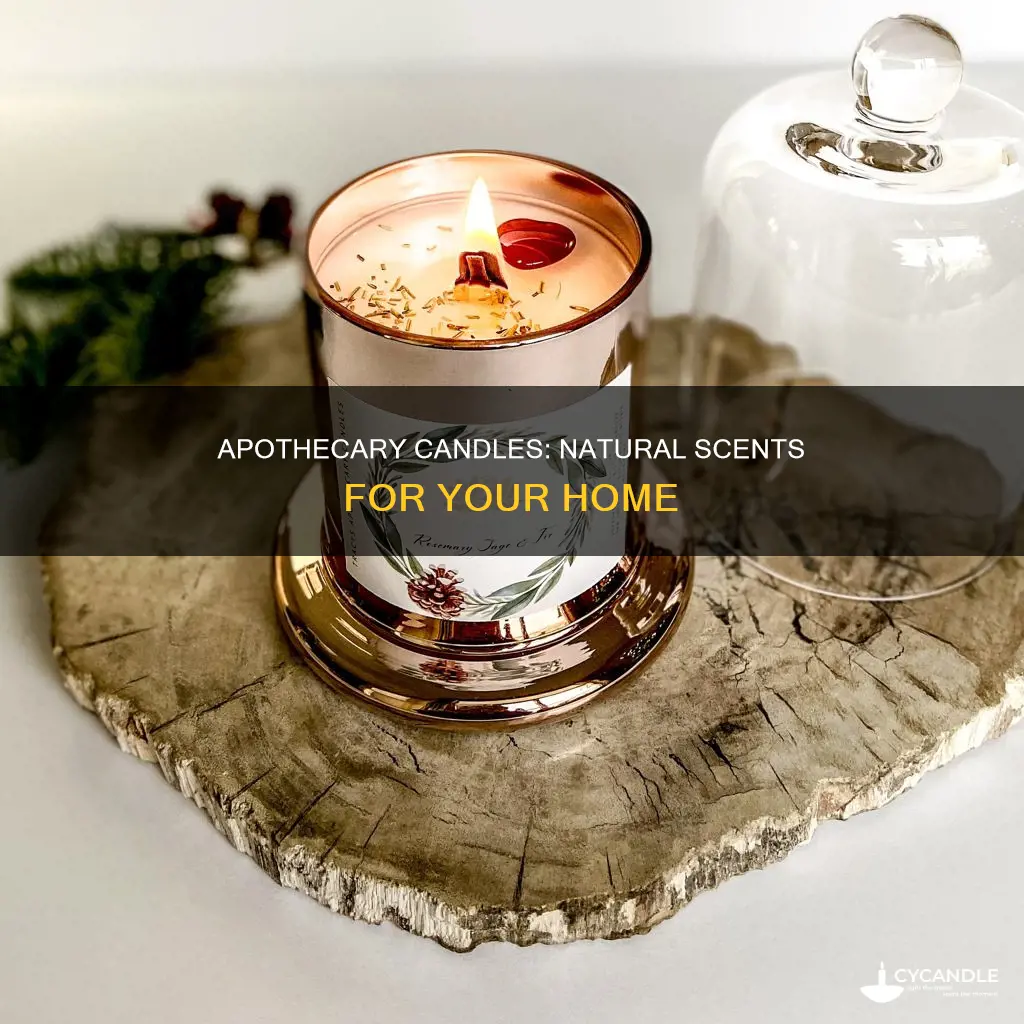 what are apothecary candles