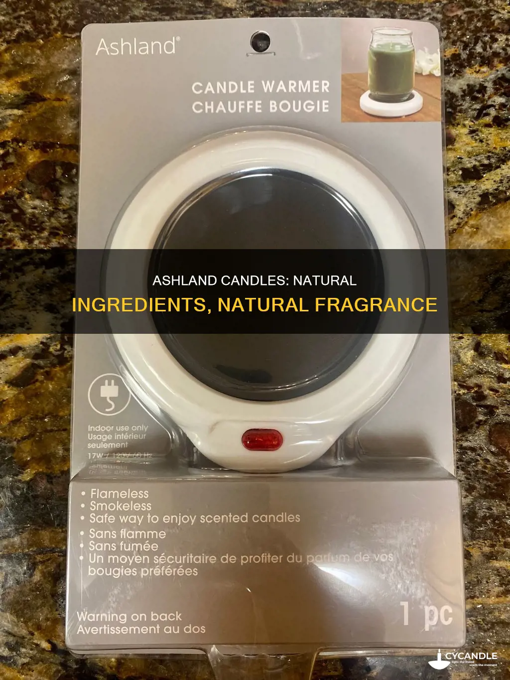 what are ashland candles made of