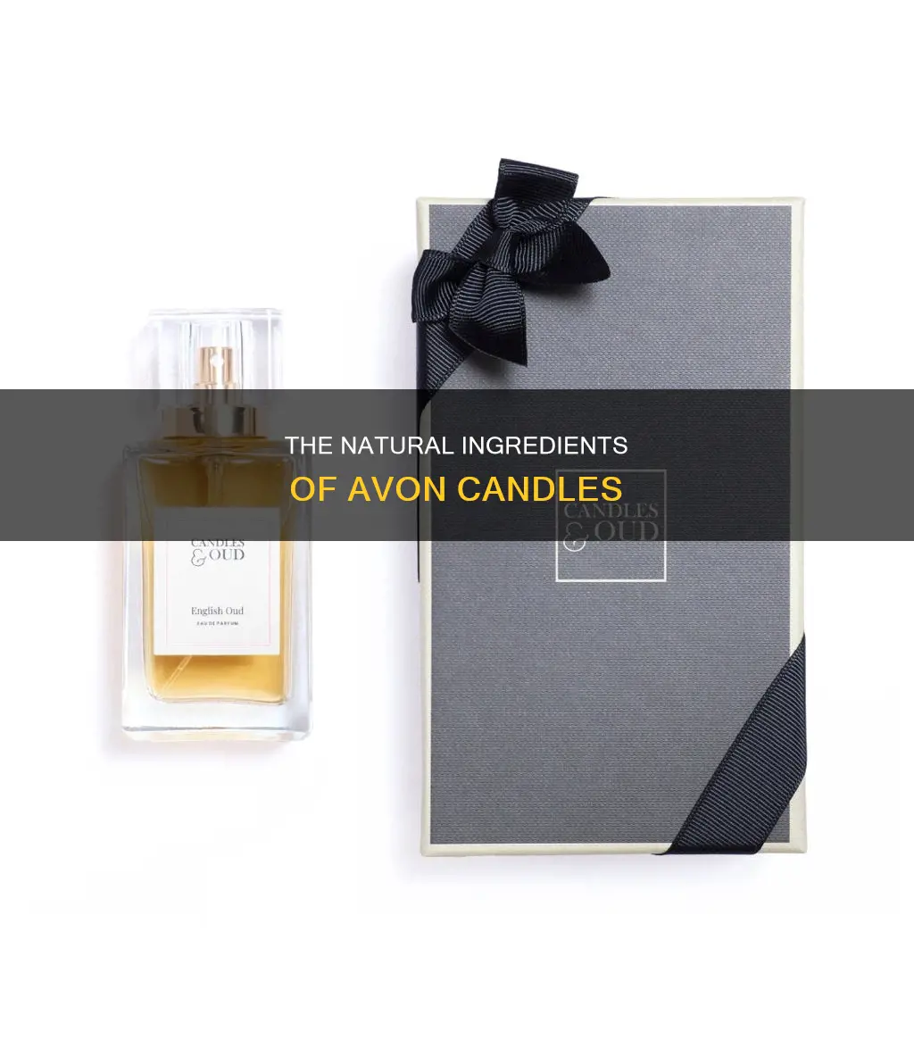 what are avon candles made of