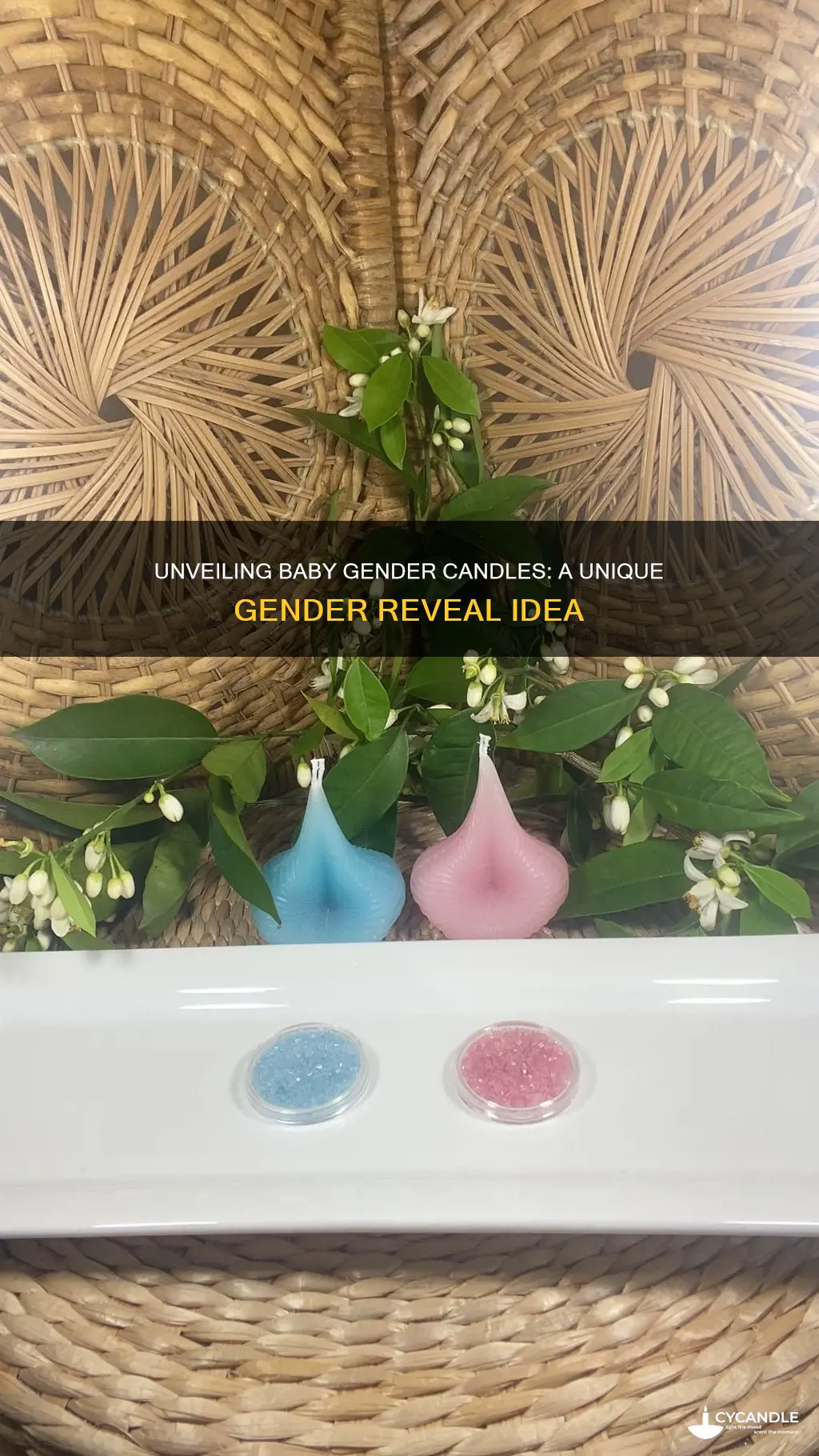 what are baby gender candles