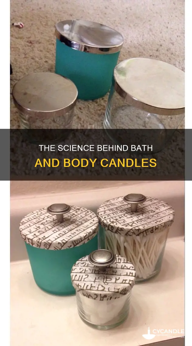 what are bath and body candles made of