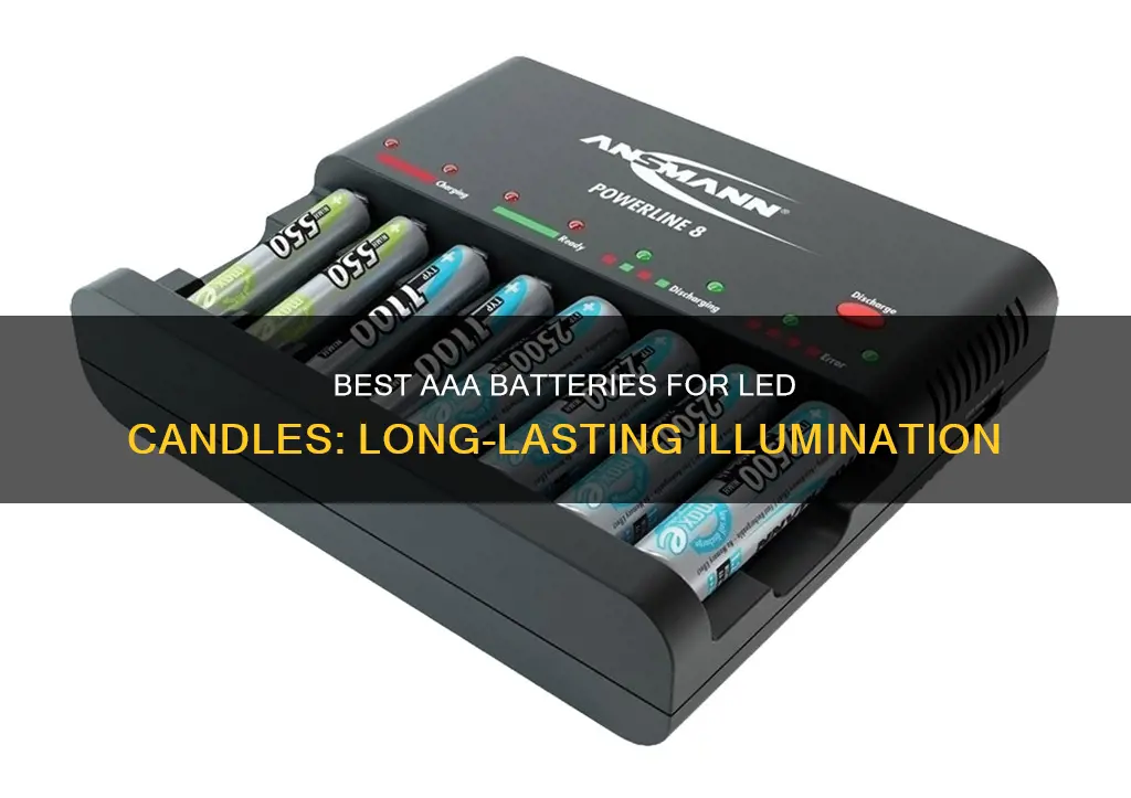 what are best aaa batteries for led candles