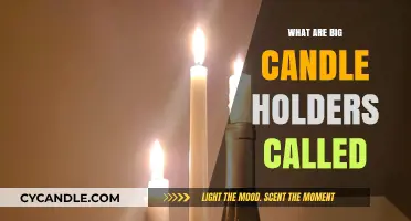 Large Candle Holders: What Are They Called?