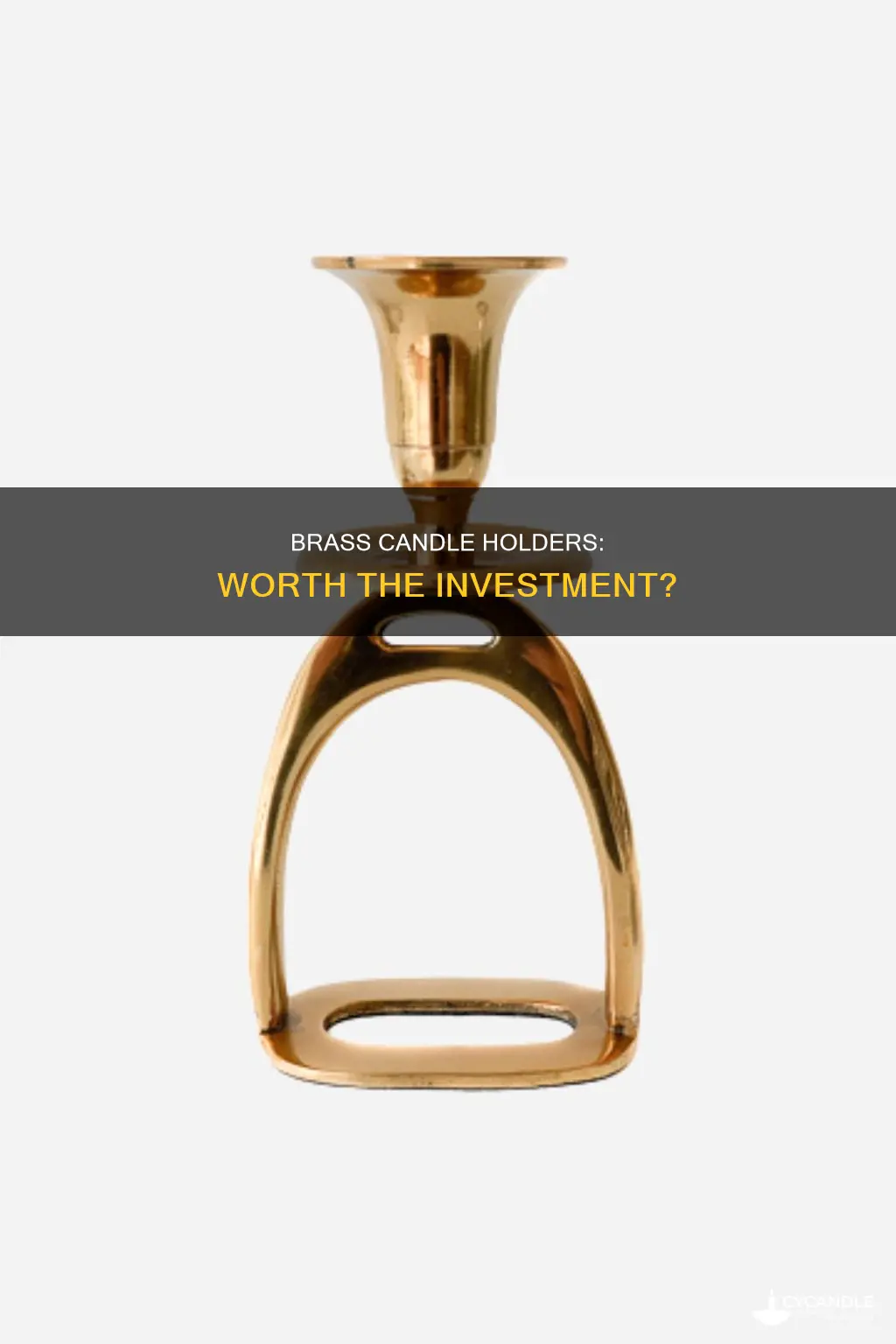 what are brass candle holders worth