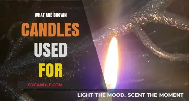 Brown Candles: Uses, Meanings, and Benefits in Spiritual Practices