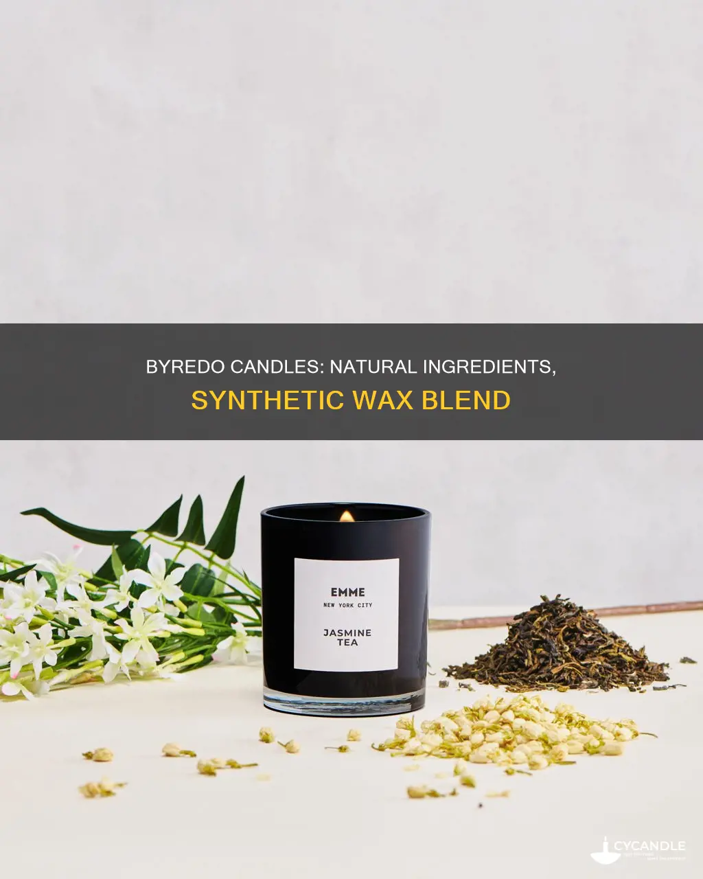 what are byredo candles made of