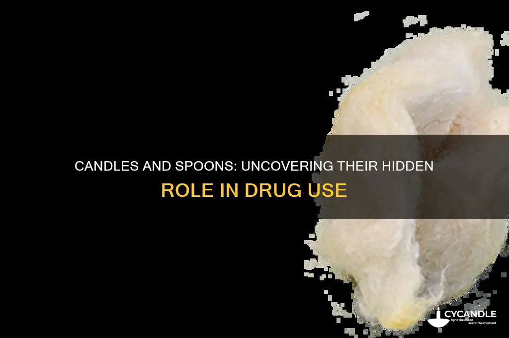 what are candle and spoons used for with drugs