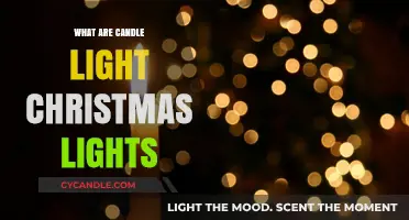 Warm & Cozy: Exploring the Charm of Candle Light Christmas Lights
