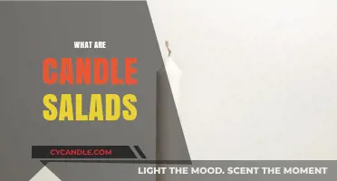 Candle Salads: A Retro Dessert