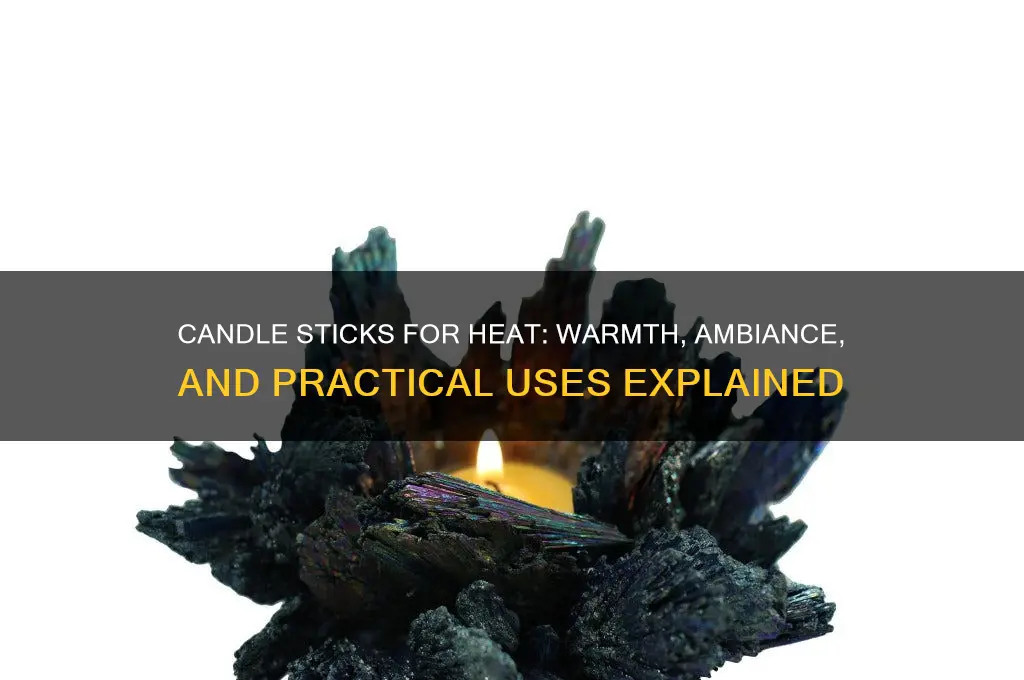 what are candle sticks that are used for heat