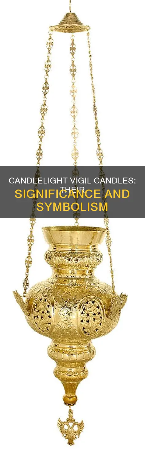 what are candlelight vigil candles