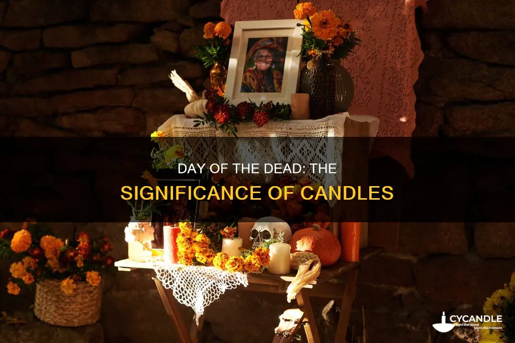what are candles called for on day of the dead