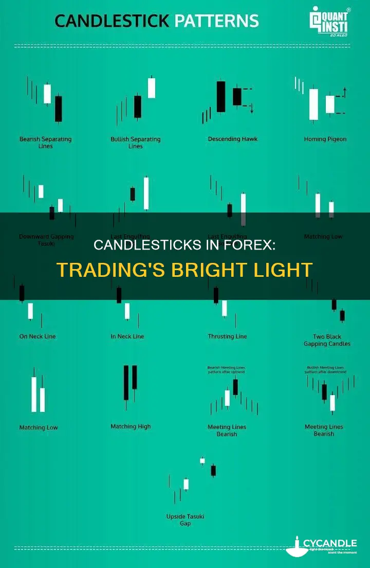 what are candles in forex