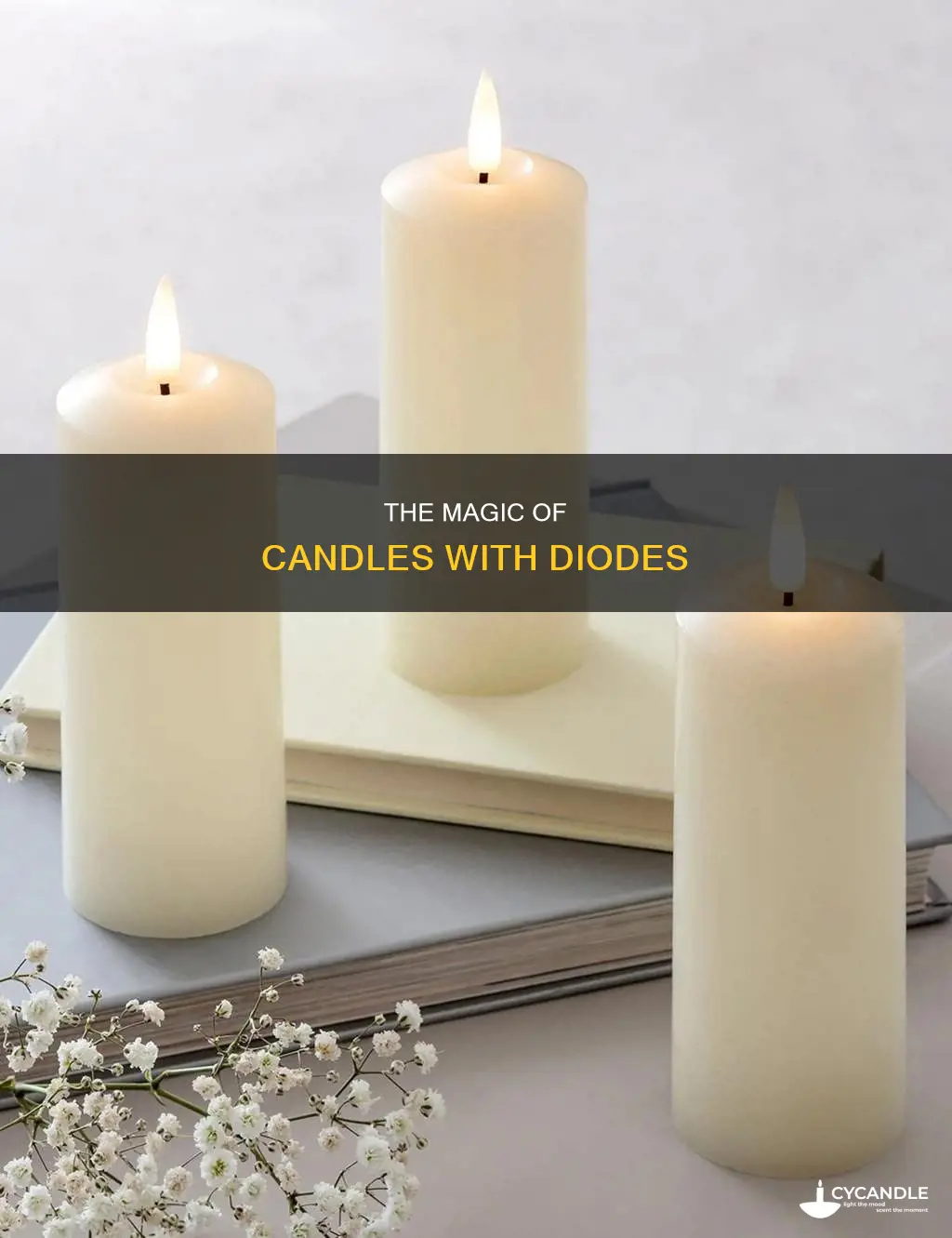 what are candles with diode