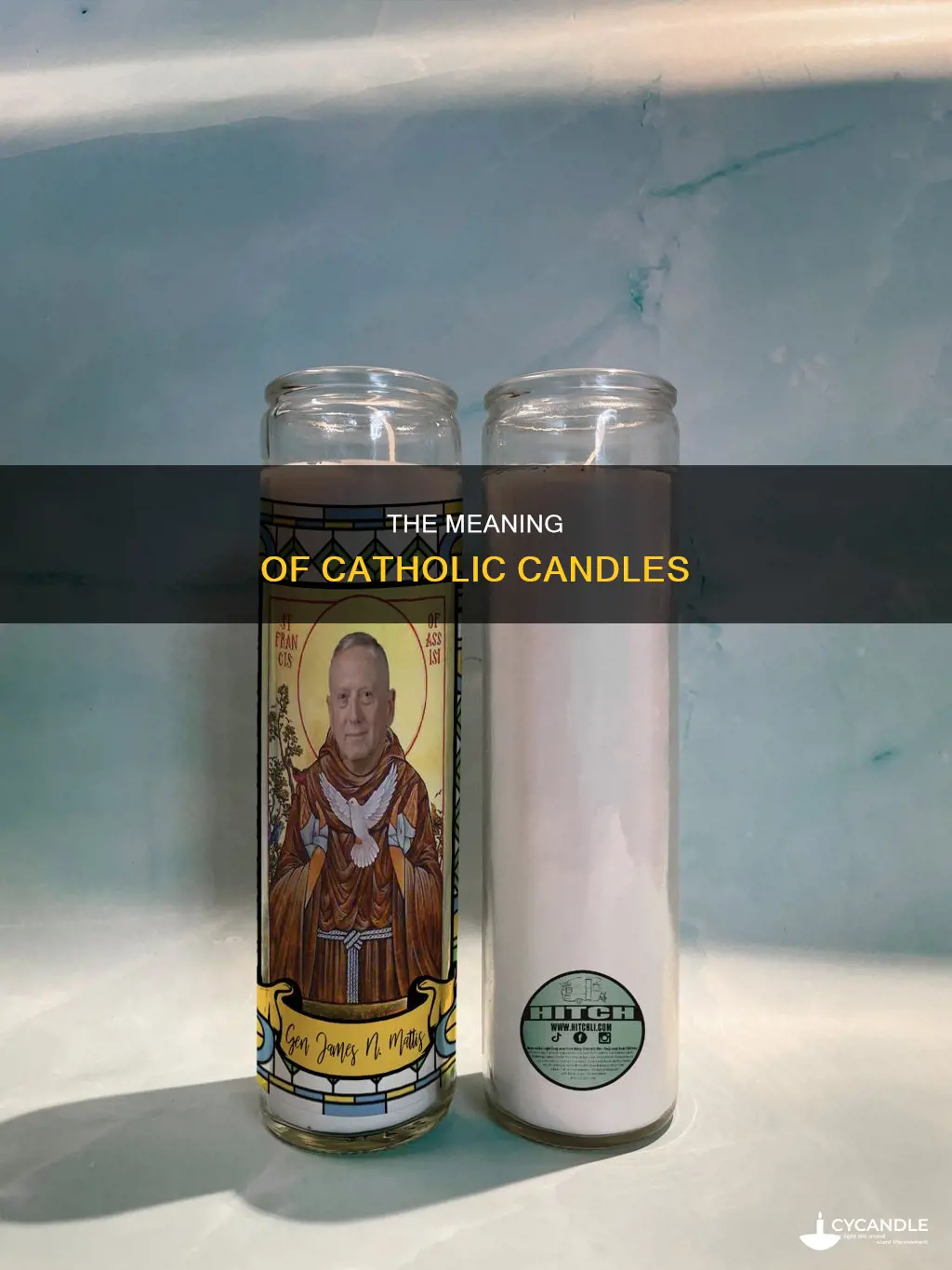 what are catholic candles called
