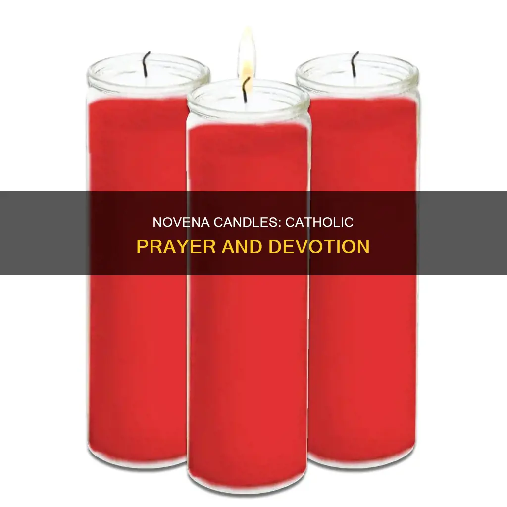 what are catholic novena candles