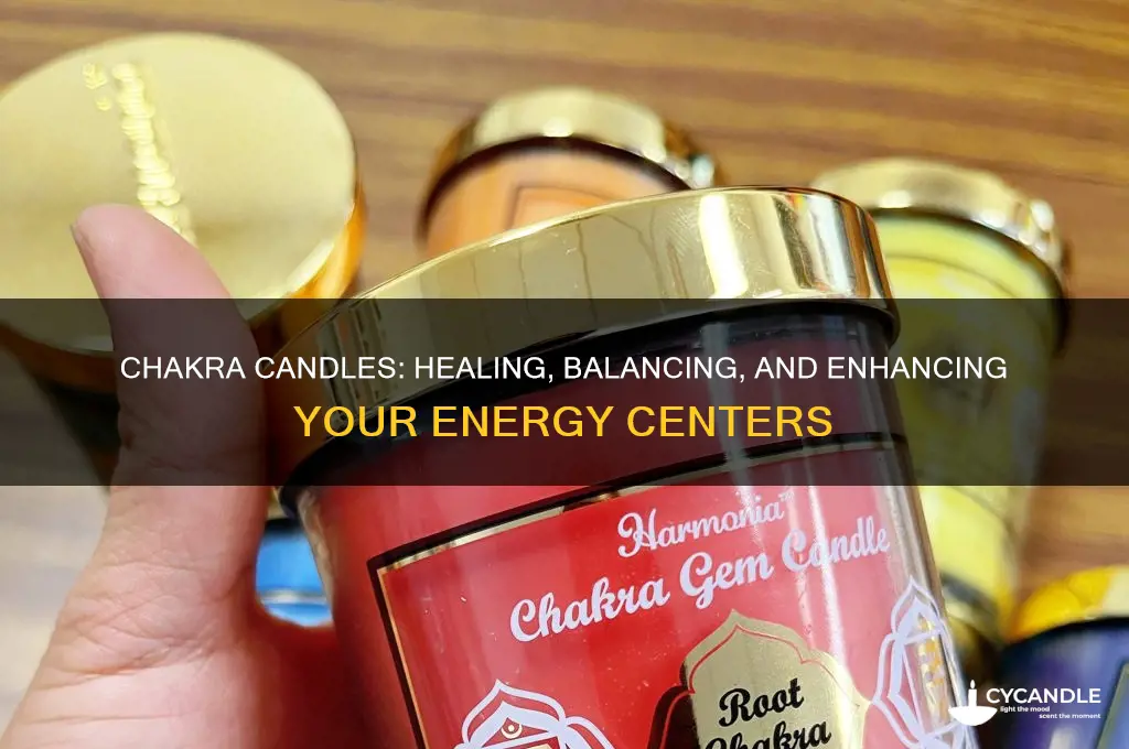 what are chakra candles used for