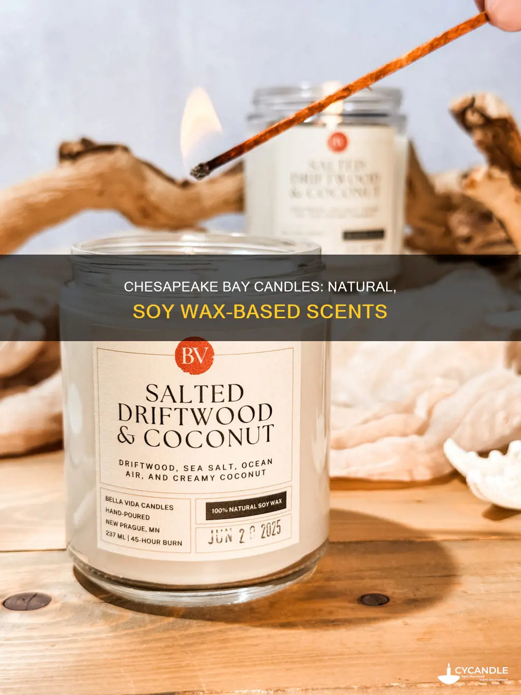 what are chesapeake bay candles made of
