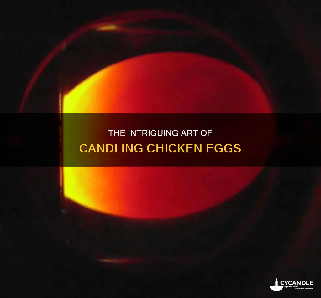 what are chicken eggs supposed to look like when candled