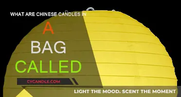 Chinese Candles in a Bag: What Are They Called?