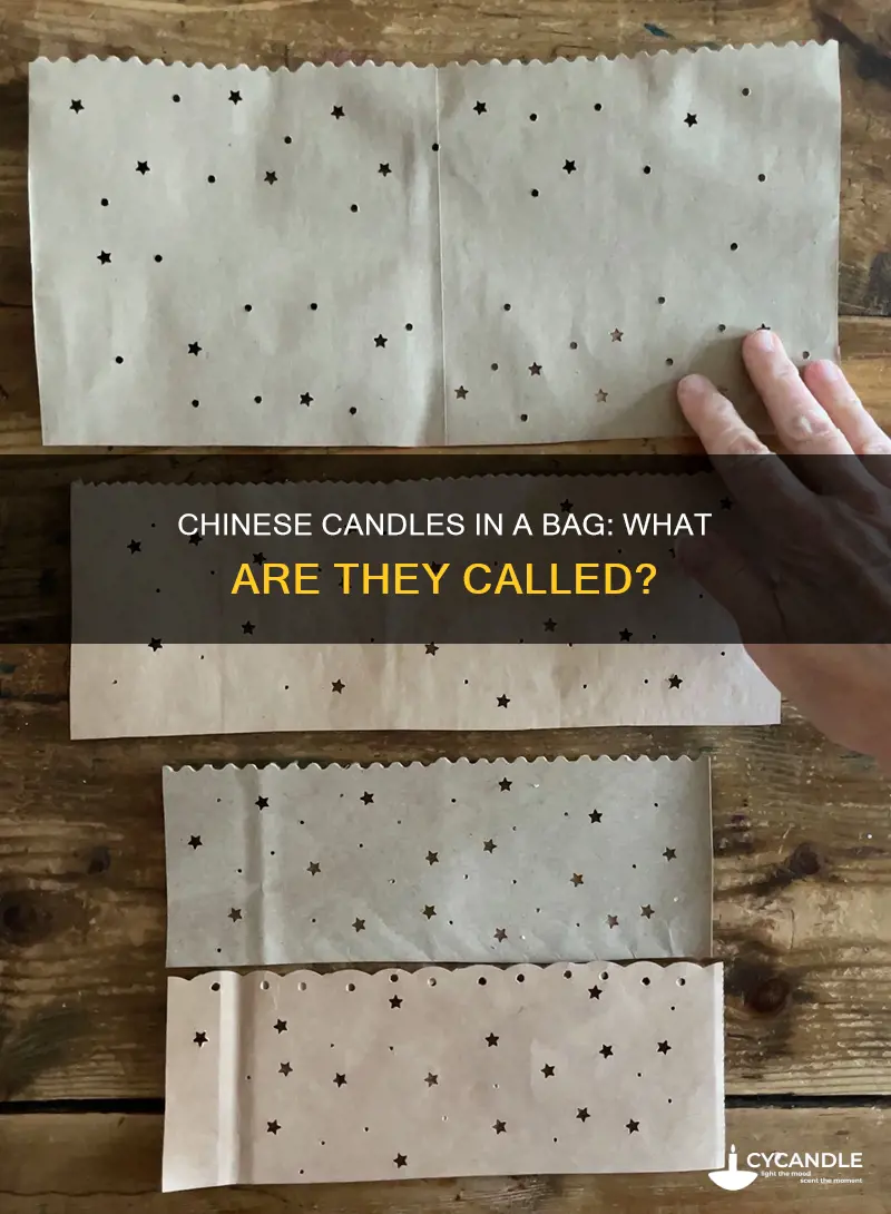 what are chinese candles in a bag called
