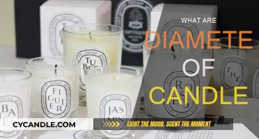 Candle Diameters: Understanding the Standard Sizes