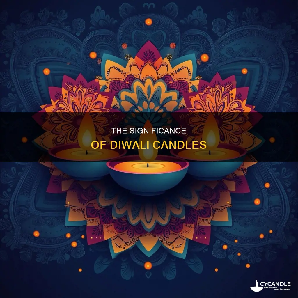 what are diwali candles called
