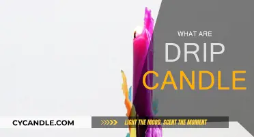 Drip Candles: Artful Wax Drippings Create Unique Shapes