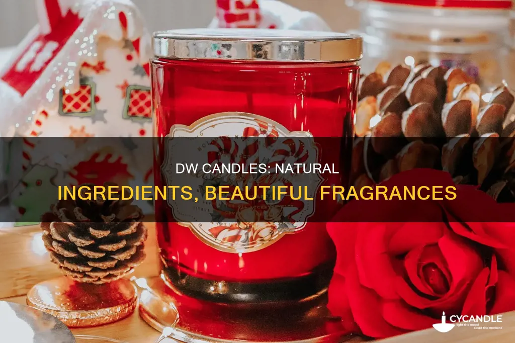what are dw candles made of