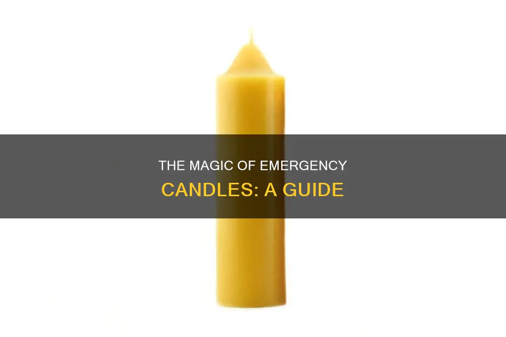 what are emergebcy candles