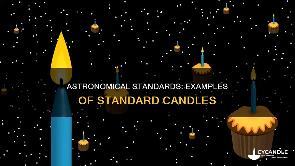 what are examples of standards candles