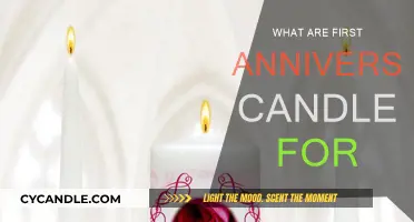 Candles for First Wedding Anniversaries: Their Meaning and Significance