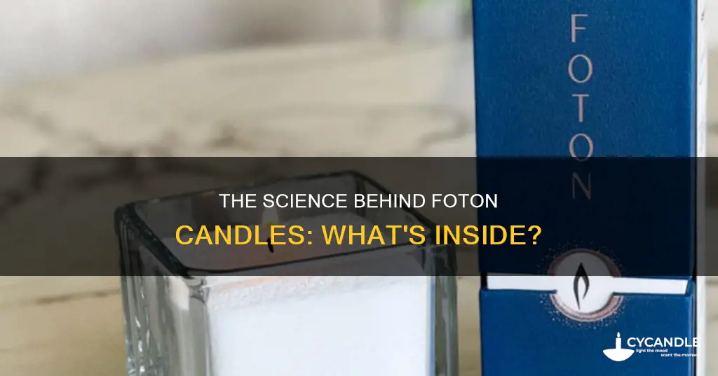 what are foton candles made of