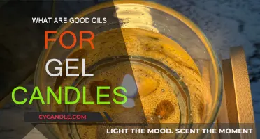 Best Oils for Gel Candles: A Quick Guide