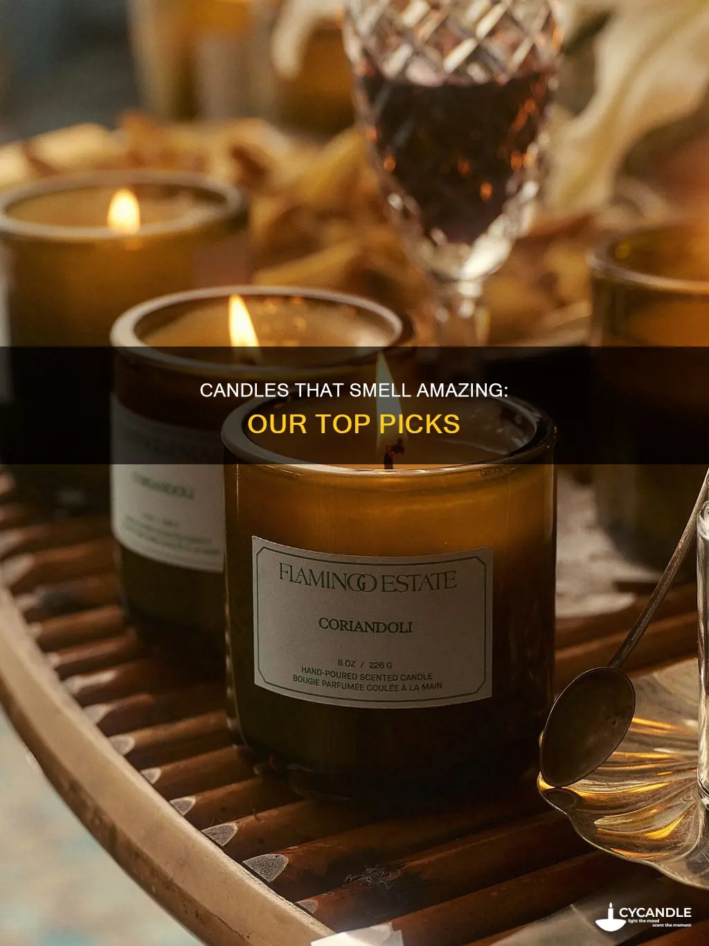 what are good smelling candles